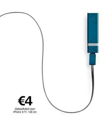 Flying Tiger Oplaadkabel voor iphone 5-11 aanbieding