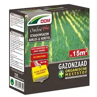 Brico DCM graszaad Ombra Plus 15m² 0,225kg aanbieding