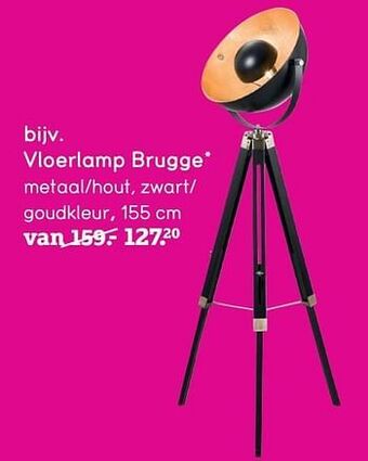 Leen Bakker Vloerlamp brugge aanbieding