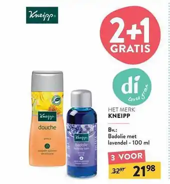 Di Kneipp Badolie Met Lavendel aanbieding
