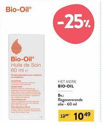 Bio Oil Regenererende Olie