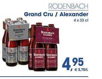 Prik en Tik Rodenbach Grand Cru, Alexander aanbieding