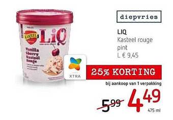 Spar Colruyt Liq Kasteel Rouge aanbieding