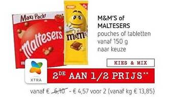 M&m's Of Maltesers