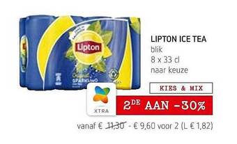 Spar Colruyt Lipton Ice Tea aanbieding