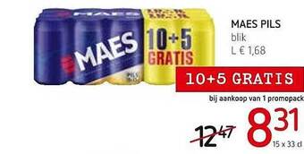 Spar Colruyt Maes Pils aanbieding