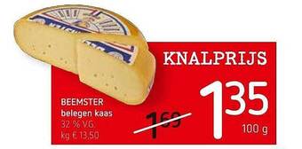 Spar Colruyt Beemster Belegen Kaas aanbieding