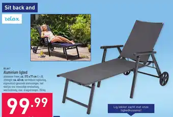 ALDI Belavi Aluminium ligbed aanbieding