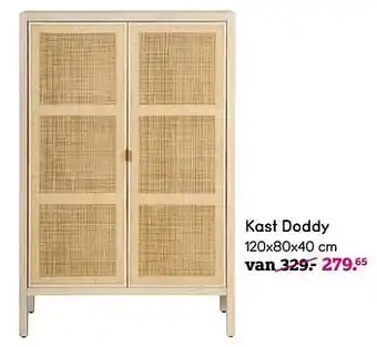 Leen Bakker Kast doddy aanbieding