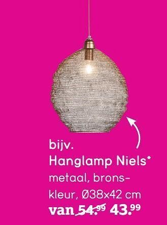 Leen Bakker Hanglamp niels aanbieding