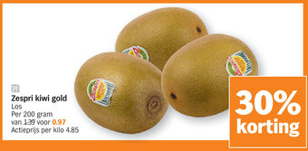 Albert Heijn Zespri Kiwi Gold aanbieding
