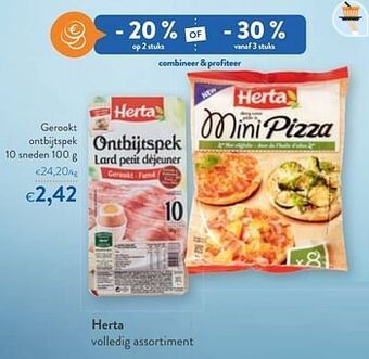 OKay Herta gerookt ontbijtspek aanbieding