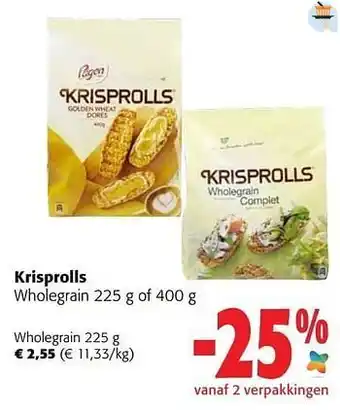 Krisprolls wholegrain