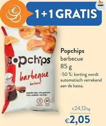 OKay Popchips barbecue aanbieding