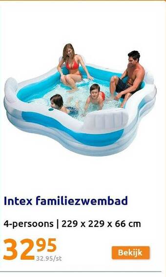 Action Intex Familiezwembad aanbieding