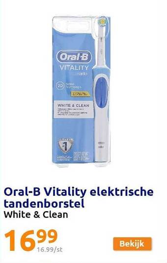 Oral B Vitality Elektrische Tandenborstel