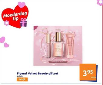 Action Figenzi Velvet Beauty Giftset aanbieding