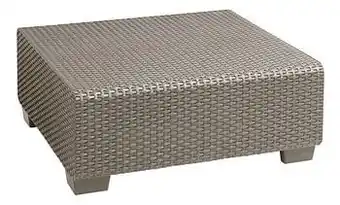 Keter Allibert Salontafel/voetenbank Sapporo Cappuccino