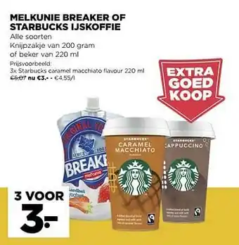 Jumbo Starbucks caramel macchiato flavour aanbieding