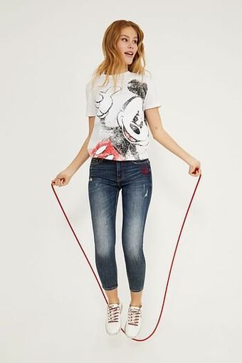 Mickey Mouse T-shirt - WHITE - M