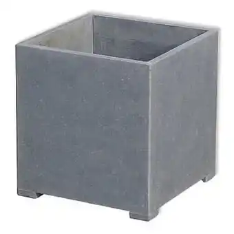 Brico V.A.S.P pot ‘Square Modern’ belgische blauwe hardsteen 30 x 30 x 32 cm aanbieding