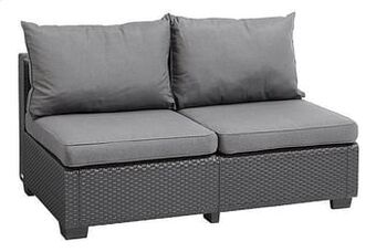 Dreamland Keter Allibert tuinzetel Sapporo Sofa Graphite aanbieding