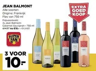 Jumbo Jean balmontcabernet sauvignon aanbieding
