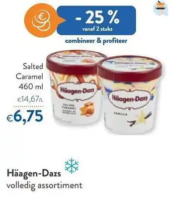 OKay Häagen-dazs salted caramel aanbieding