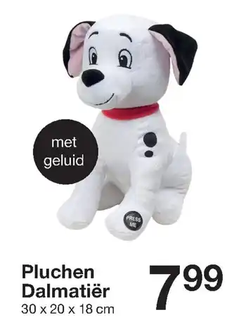Pluchen Dalmatiër