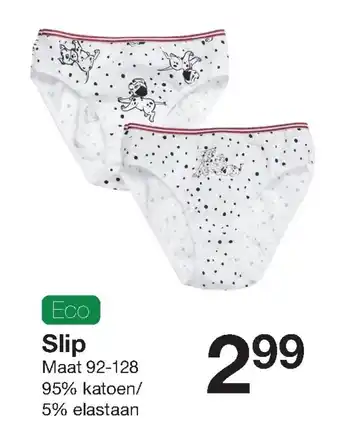 Zeeman Eco Slip aanbieding