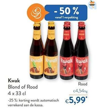 Kwak rood