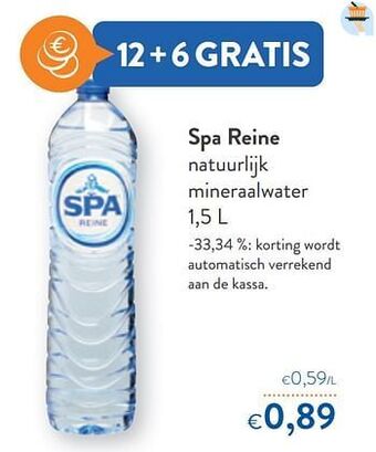 OKay Spa reine natuurlijk mineraalwater aanbieding