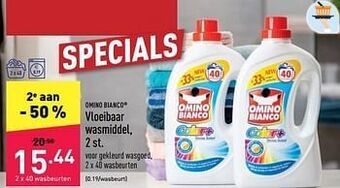 ALDI Vloeibaar wasmiddel aanbieding