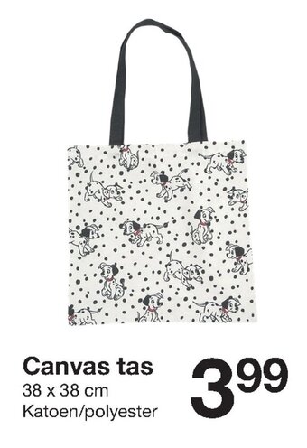 Canvas tas