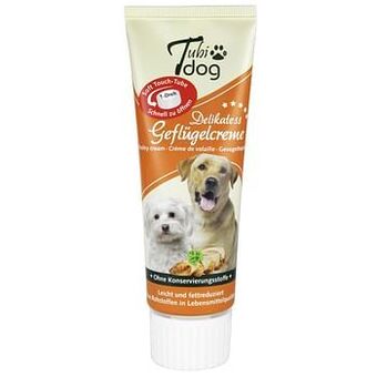 Zooplus 3x75g Tubidog Gevogeltecrème Hondensnacks aanbieding