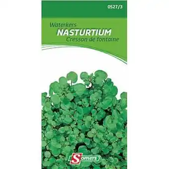 Brico Somers zaad pakket waterkers ’Nasturtium’ aanbieding