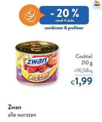 OKay Zwan cocktail aanbieding