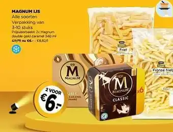 Jumbo Magnum double gold caramel aanbieding