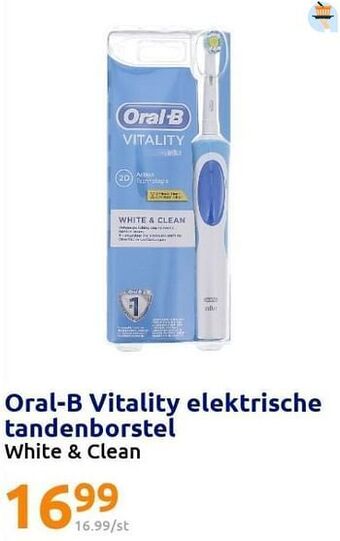 Action Oral-b vitality elektrische tandenborstel aanbieding