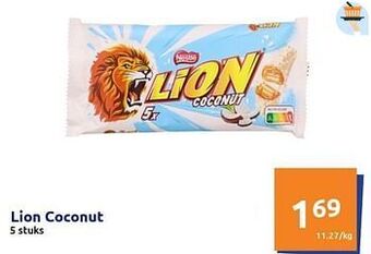Action Lion coconut aanbieding