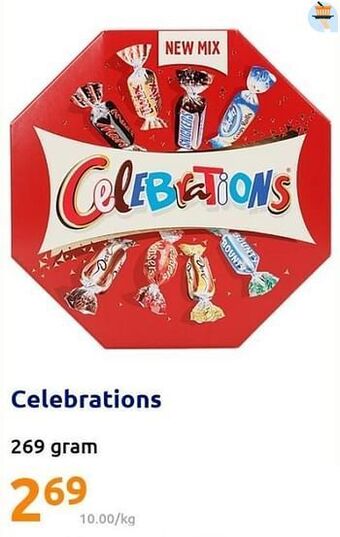 Action Celebrations aanbieding