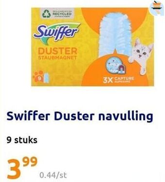 Action Swiffer duster navulling aanbieding