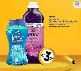 Jumbo Lenor wasverzachter amethyst aanbieding