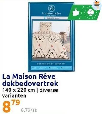Action La maison rêve dekbedovertrek aanbieding