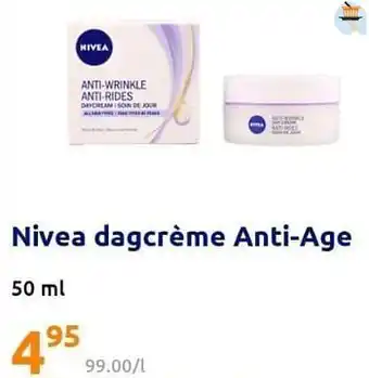 Action Nivea dagcrème anti-age aanbieding