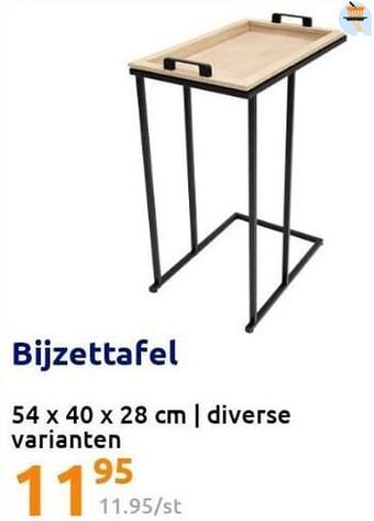 Action Bijzettafel aanbieding