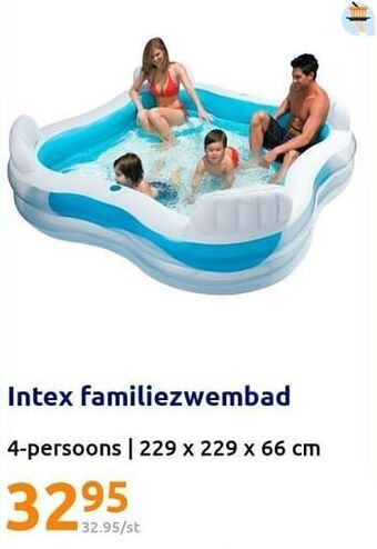 Action Intex familiezwembad aanbieding