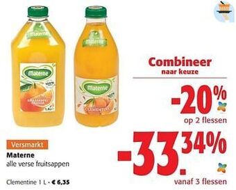 Colruyt Materne clementine aanbieding
