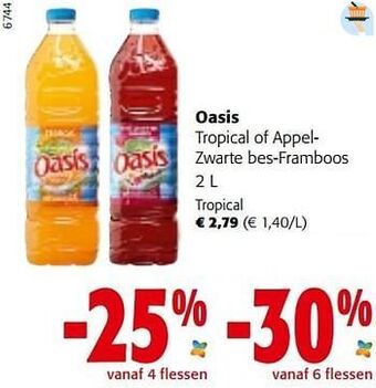 Colruyt Oasis tropical aanbieding