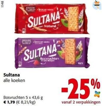 Sultana bosvruchten